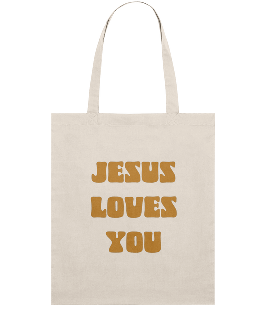 Jesus Loves You Tote Bag